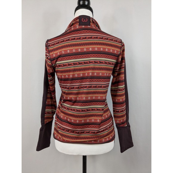 Kerrits Equestrian 1/4 Zip Pullover Horse Riding Performance Top Preppy A076 - Picture 3 of 9